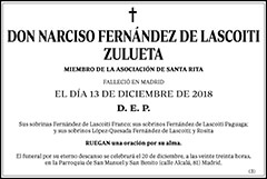 Narciso Fernández de Lascoiti Zulueta